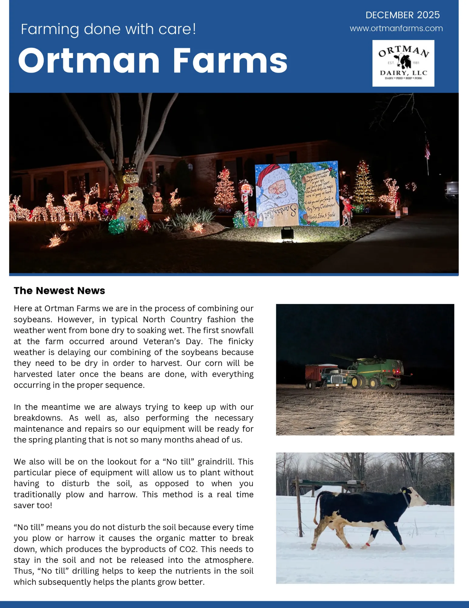 December 2025 Newsletter - Page 1