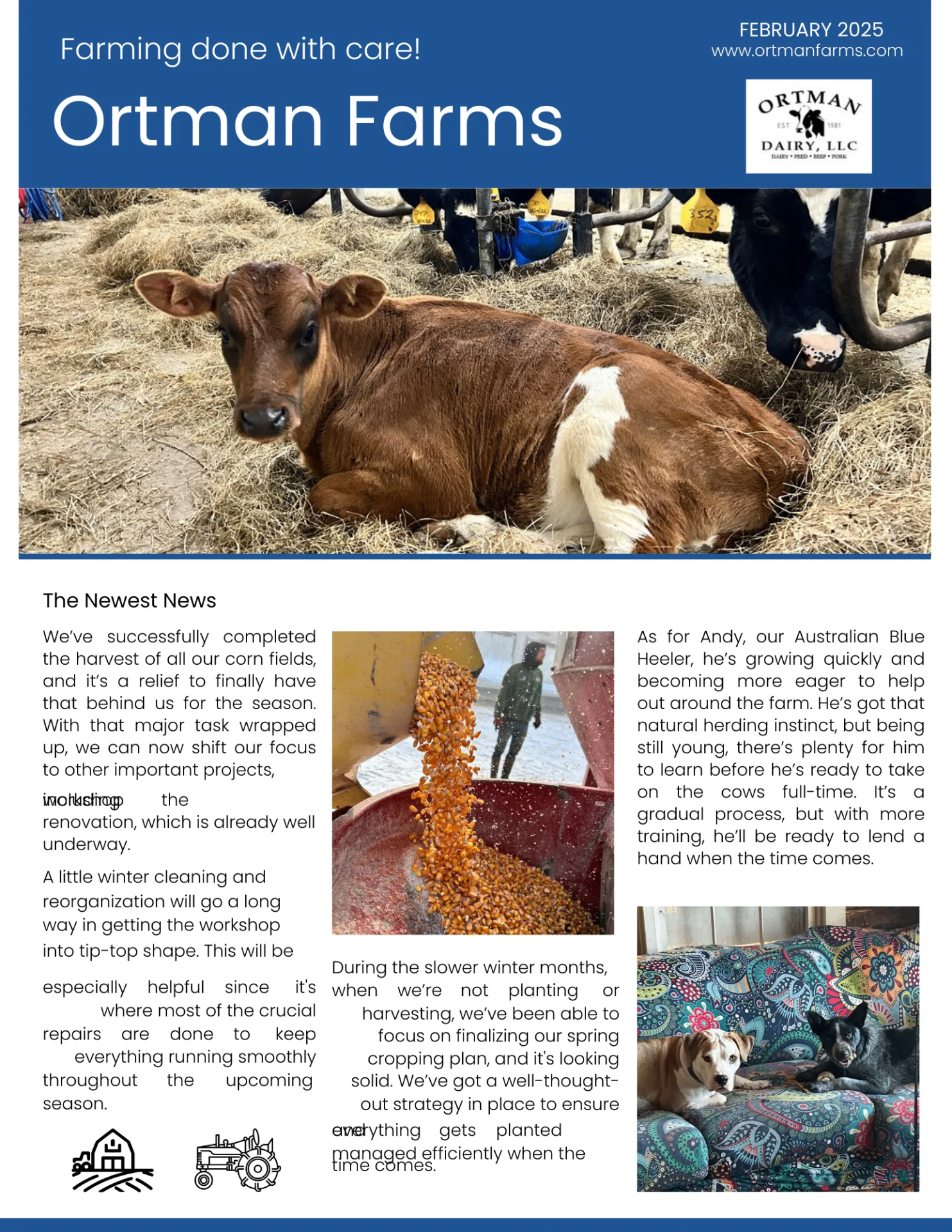 February 2025 Newsletter - Page 1