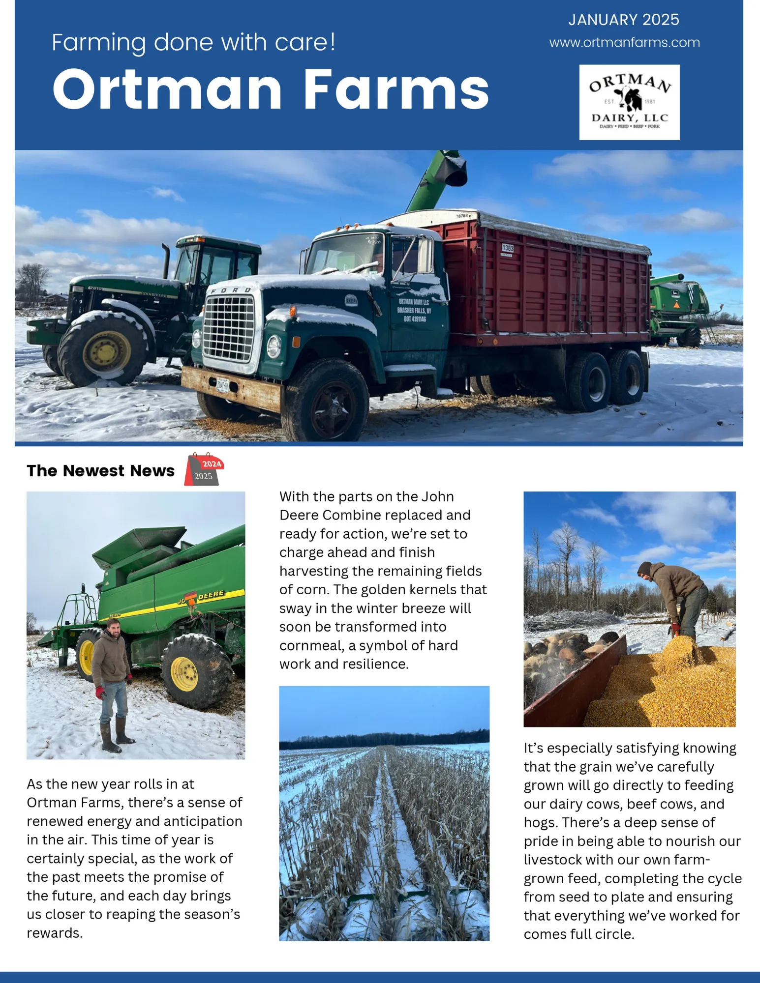 January 2025 Newsletter - Page 1