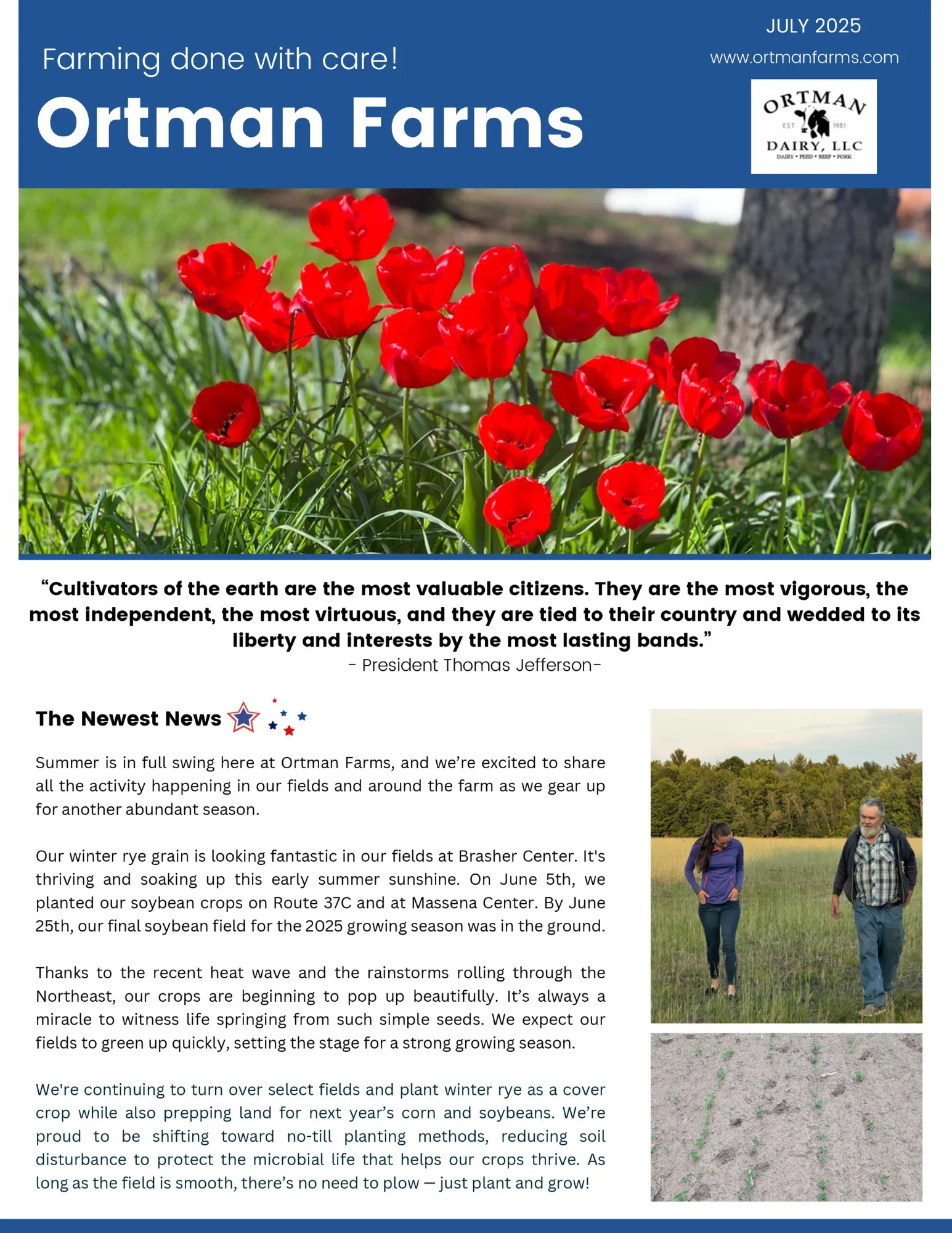 July 2025 Newsletter - Page 1