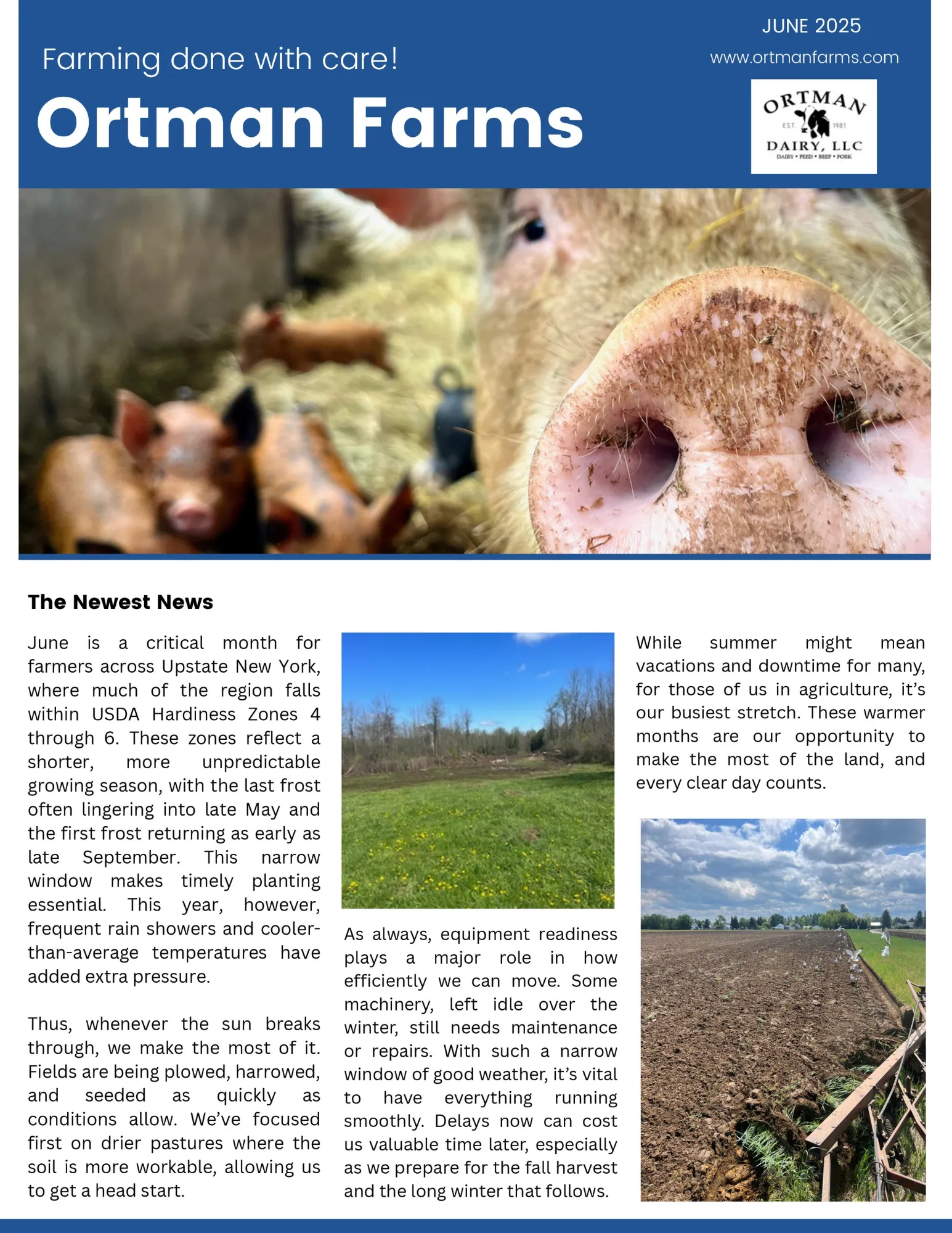 June 2025 Newsletter - Page 1