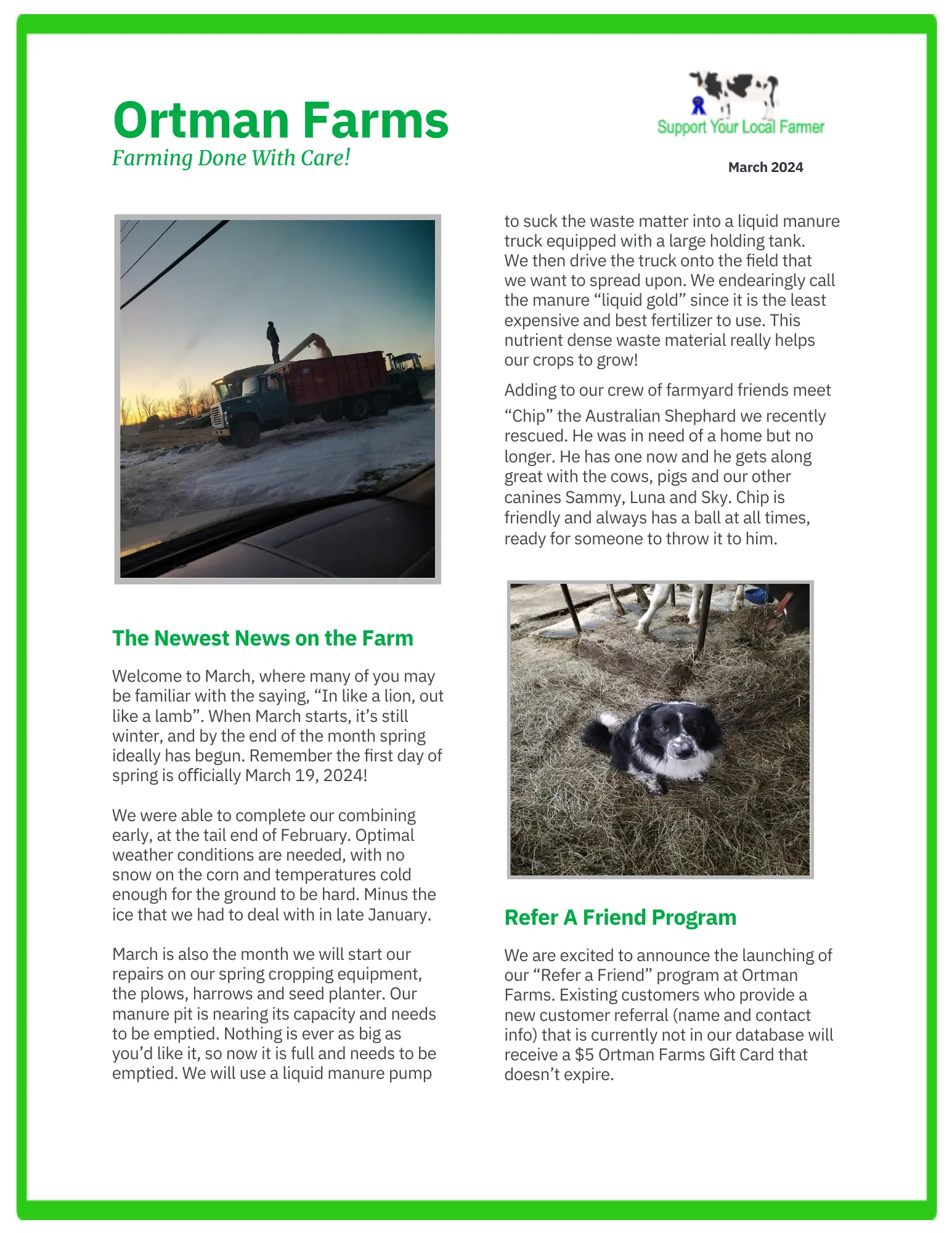 March 2024 Newsletter - Page 1