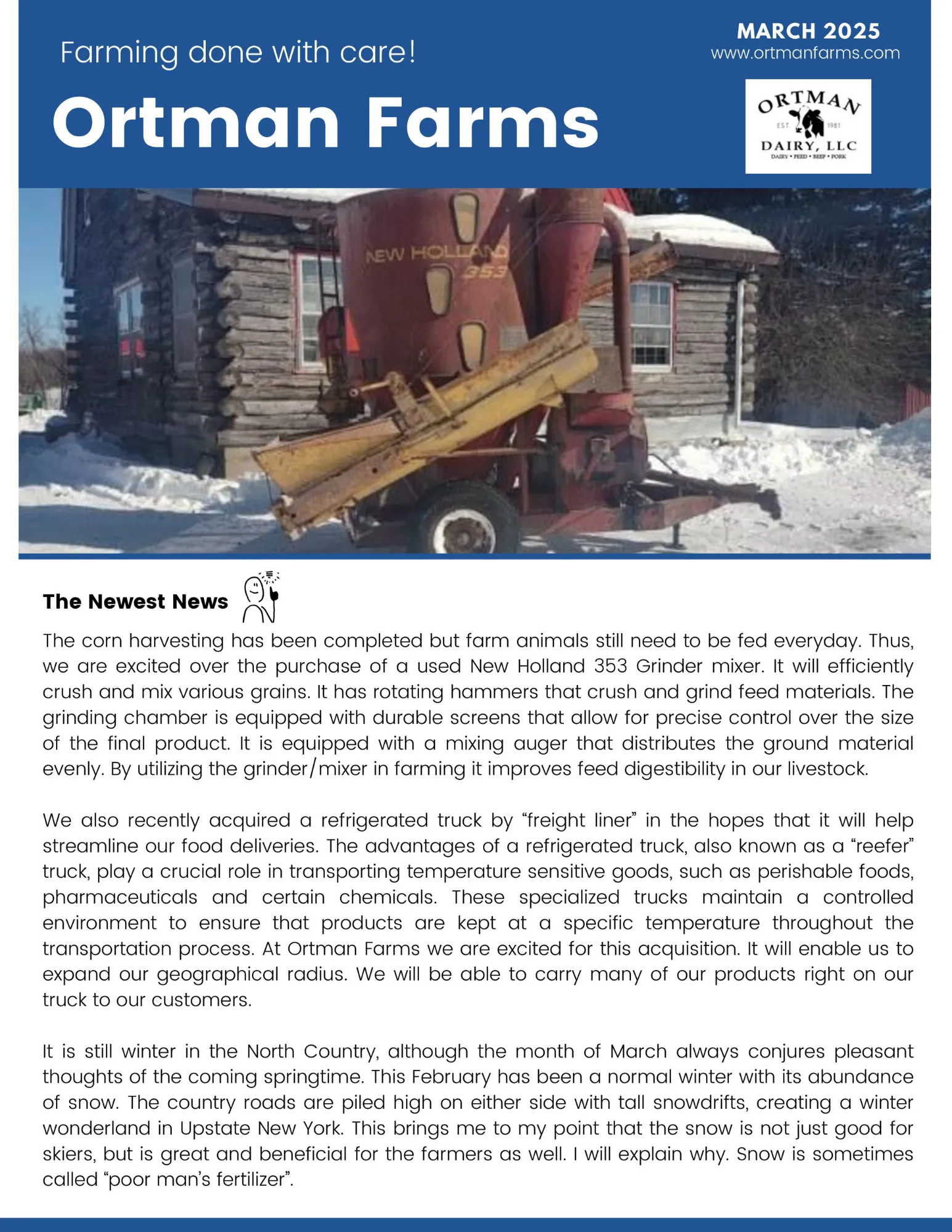 March 2025 Newsletter - Page 1