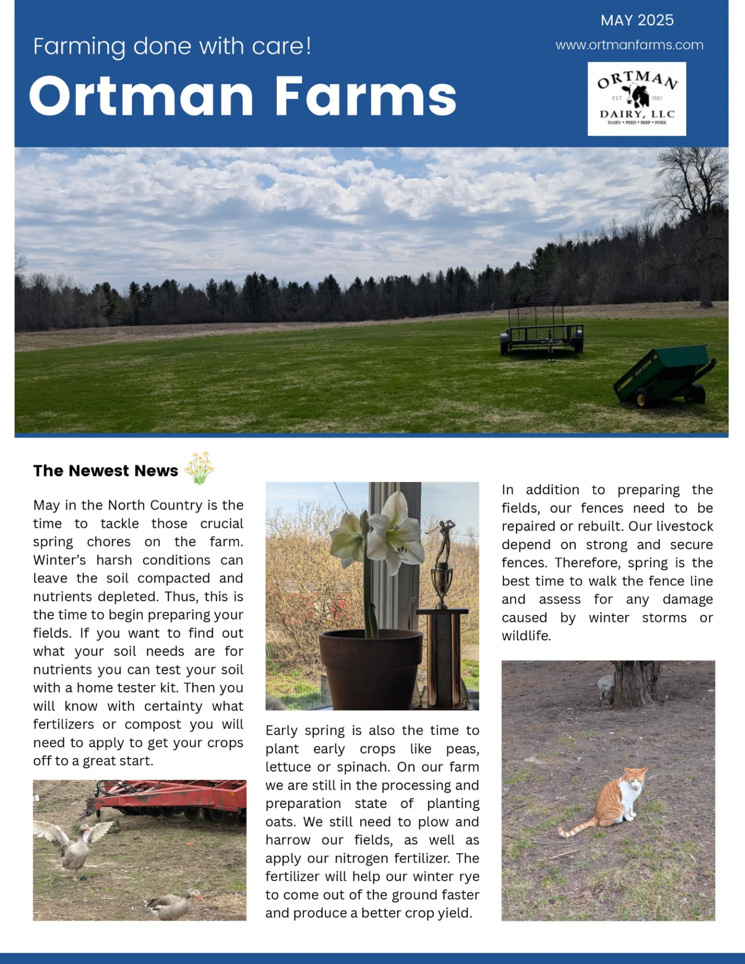 May 2025 Newsletter - Page 1