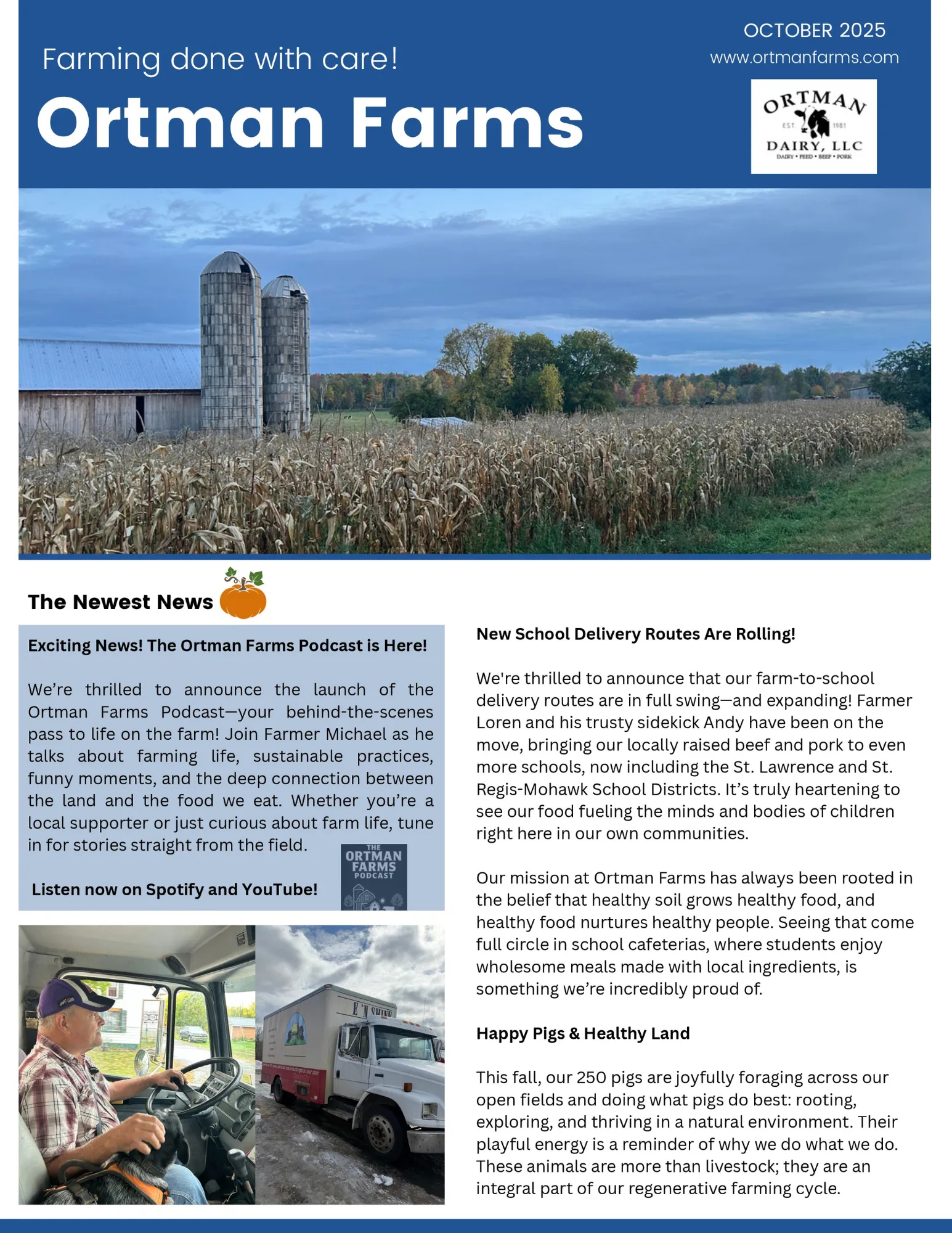 October 2025 Newsletter - Page 1